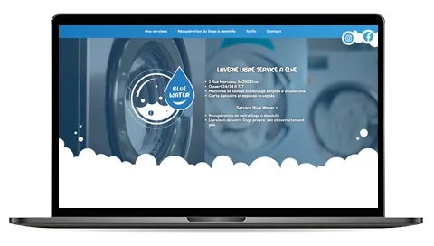 Capture du site blue-water.fr