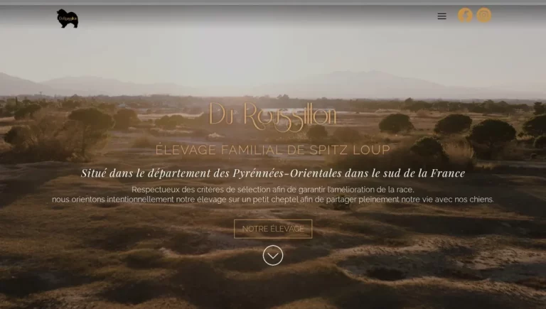 Capture du site elevagecaninduroussillon.fr