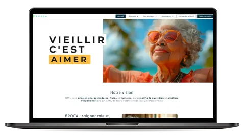 Capture du site epoca.health