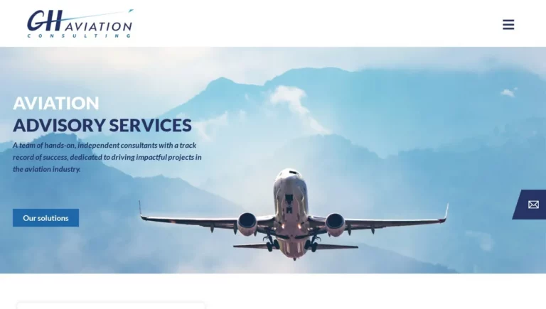 Capture du site gh-aviation-consulting.com