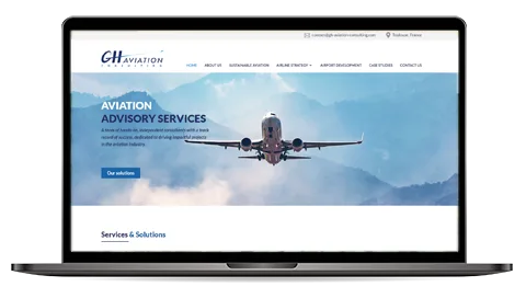 Capture du site gh-aviation-consulting.com