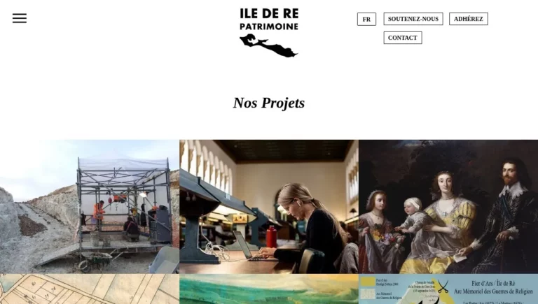 Capture du site ilederepatrimoine.fr