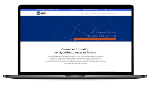 Capture du site mrtc.tech