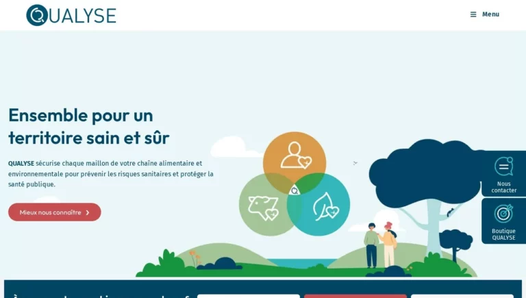 Capture du site qualyse.fr