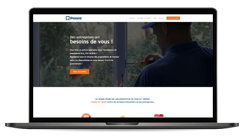 Capture du site reseau-posea.fr